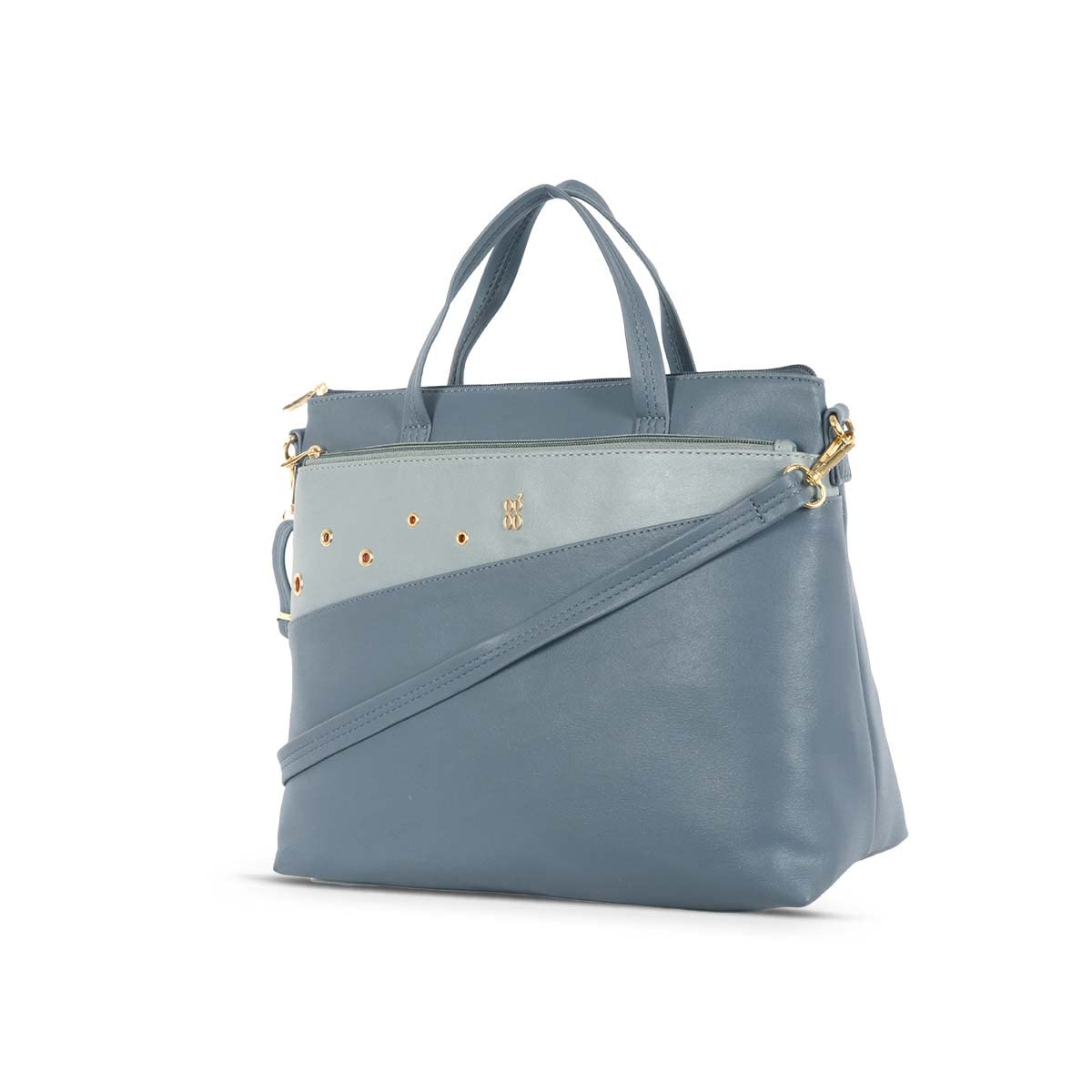 Remand Blue Large Satchel Bags