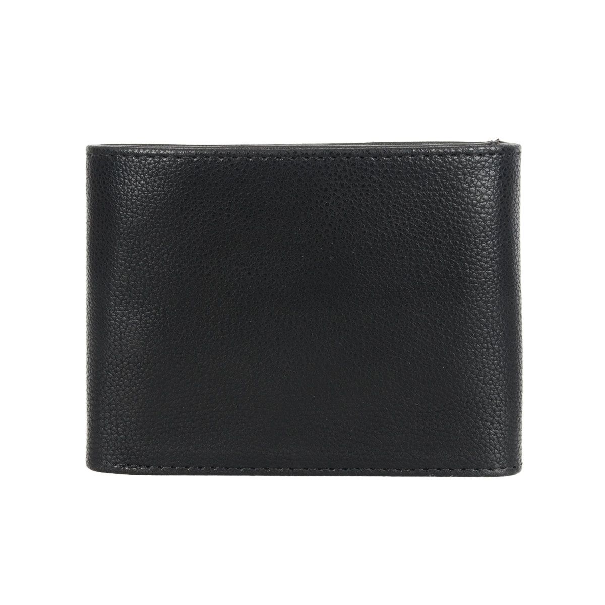 Zinky Black Small Three Fold Wallet