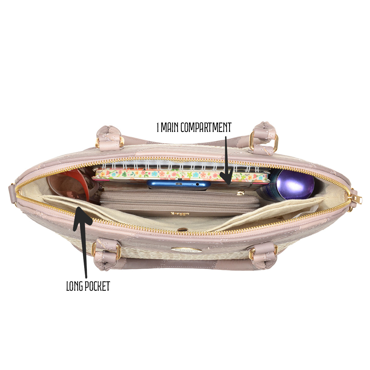 Boules Beige Large Bowling Bags