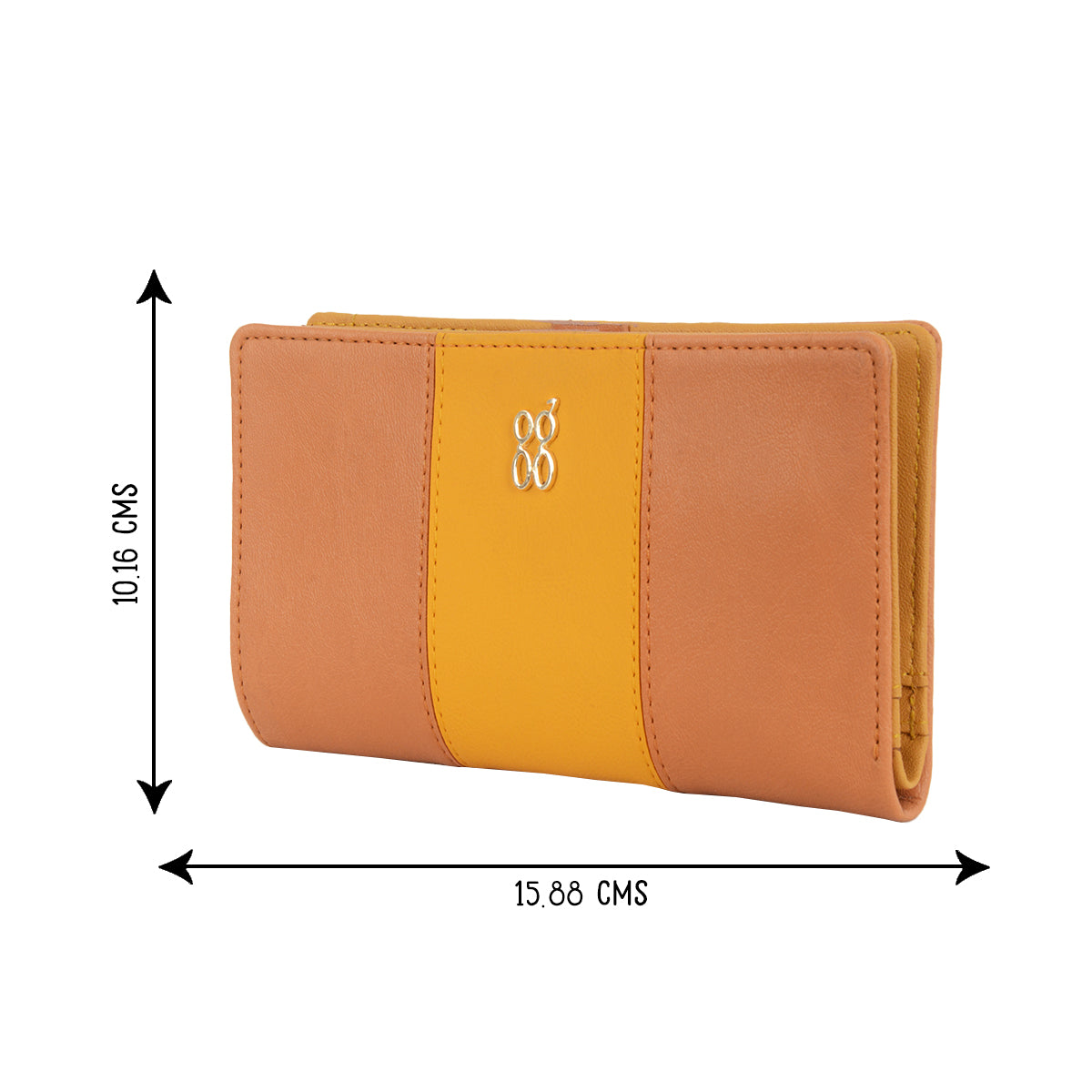 Ace Orange Medium Two Fold Wallets