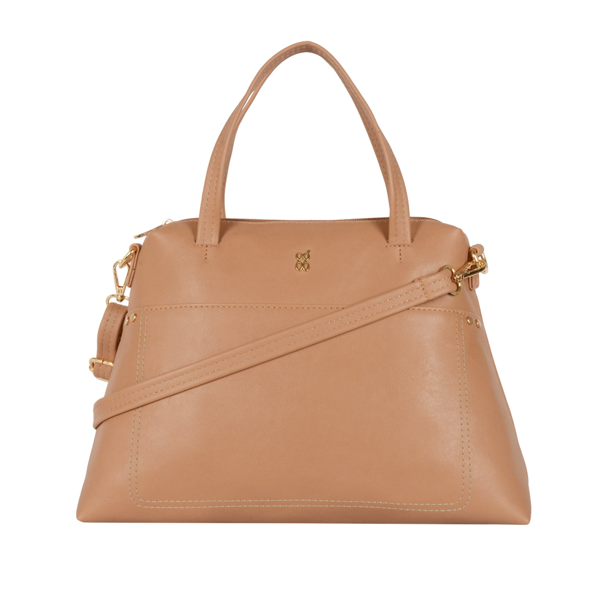 Aash Beige Medium Tote Bags