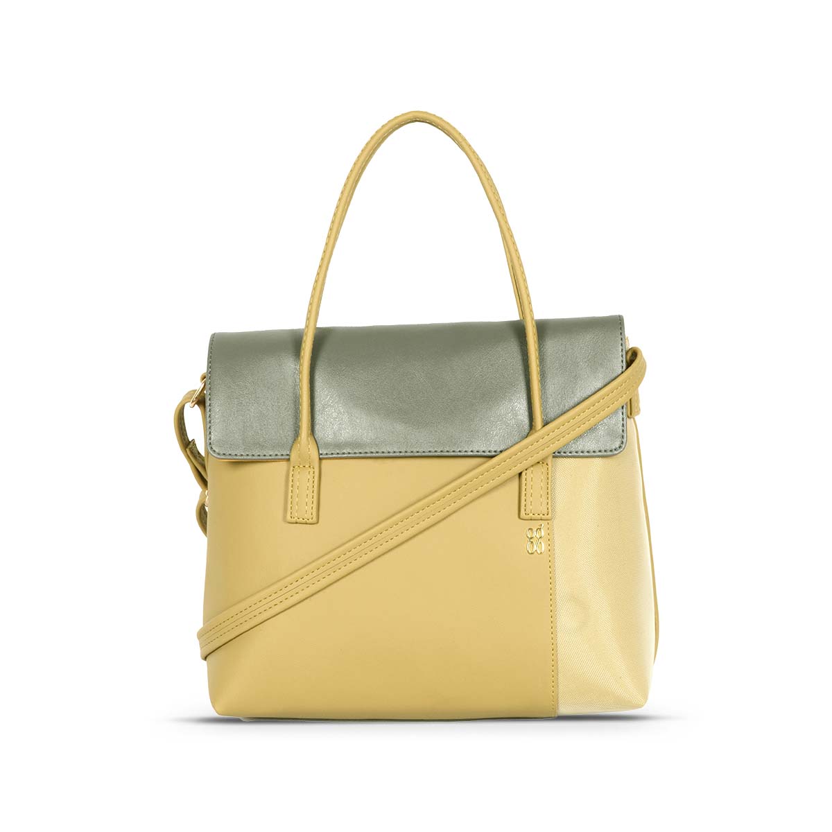 Abeline Yellow Medium Satchel Bag