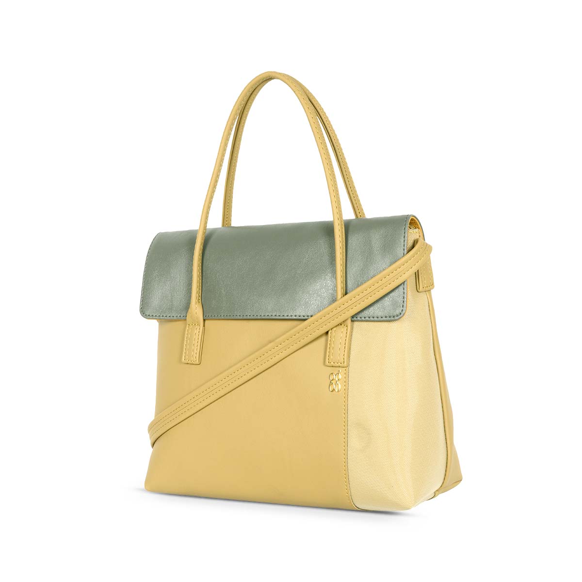 Abeline Yellow Medium Satchel Bag