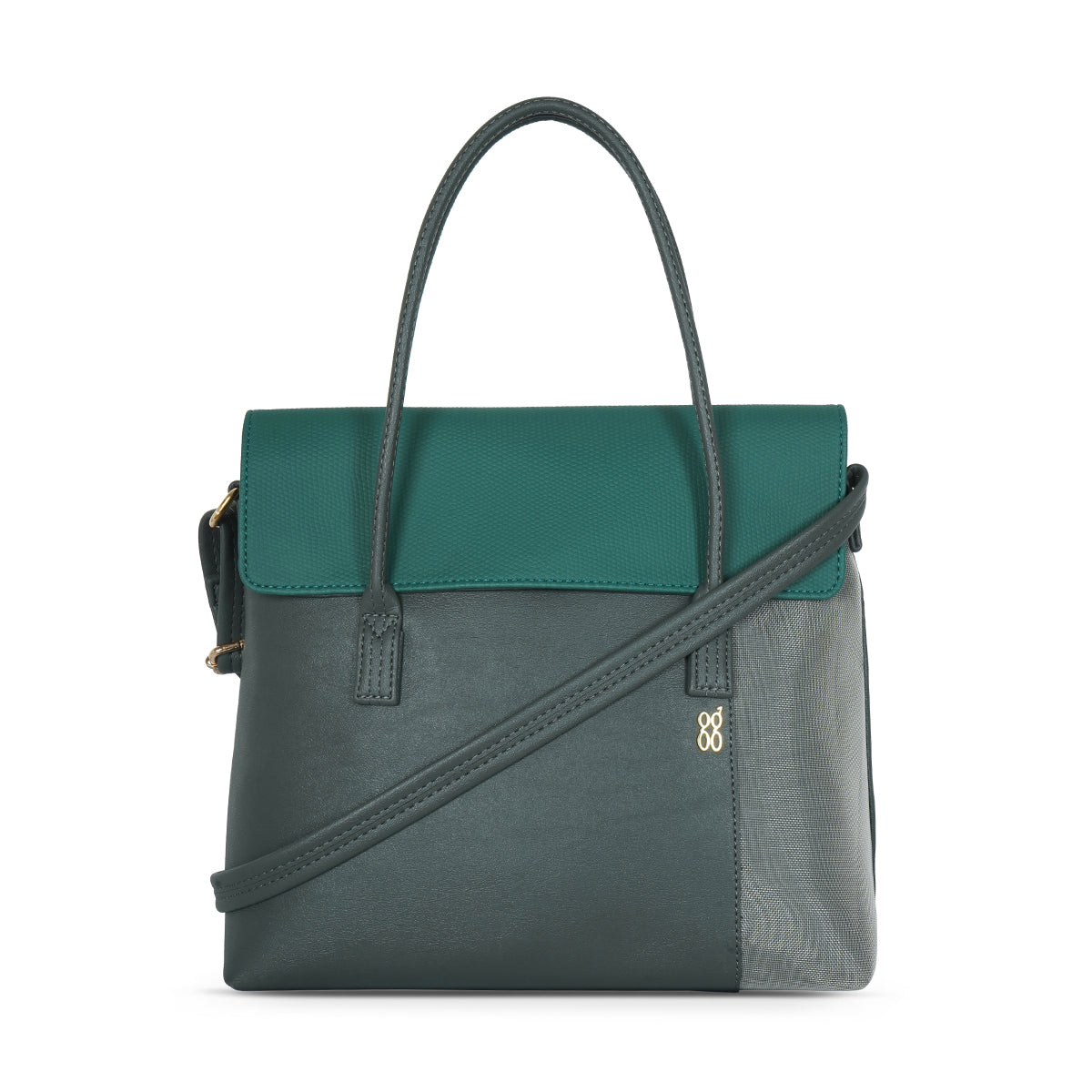 Abeline Grey Medium Satchel Bag