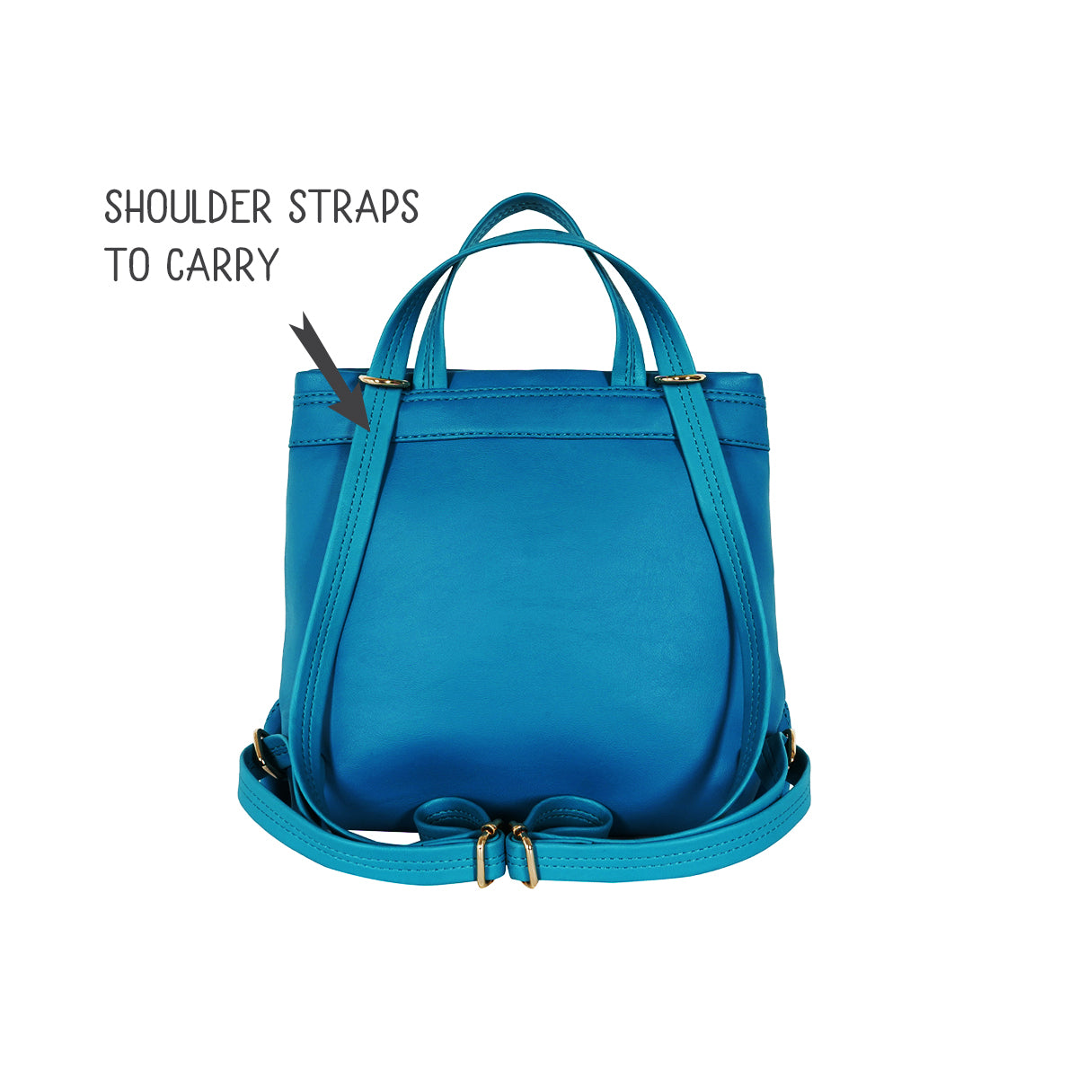 Nosh Green Medium Backpack Bag