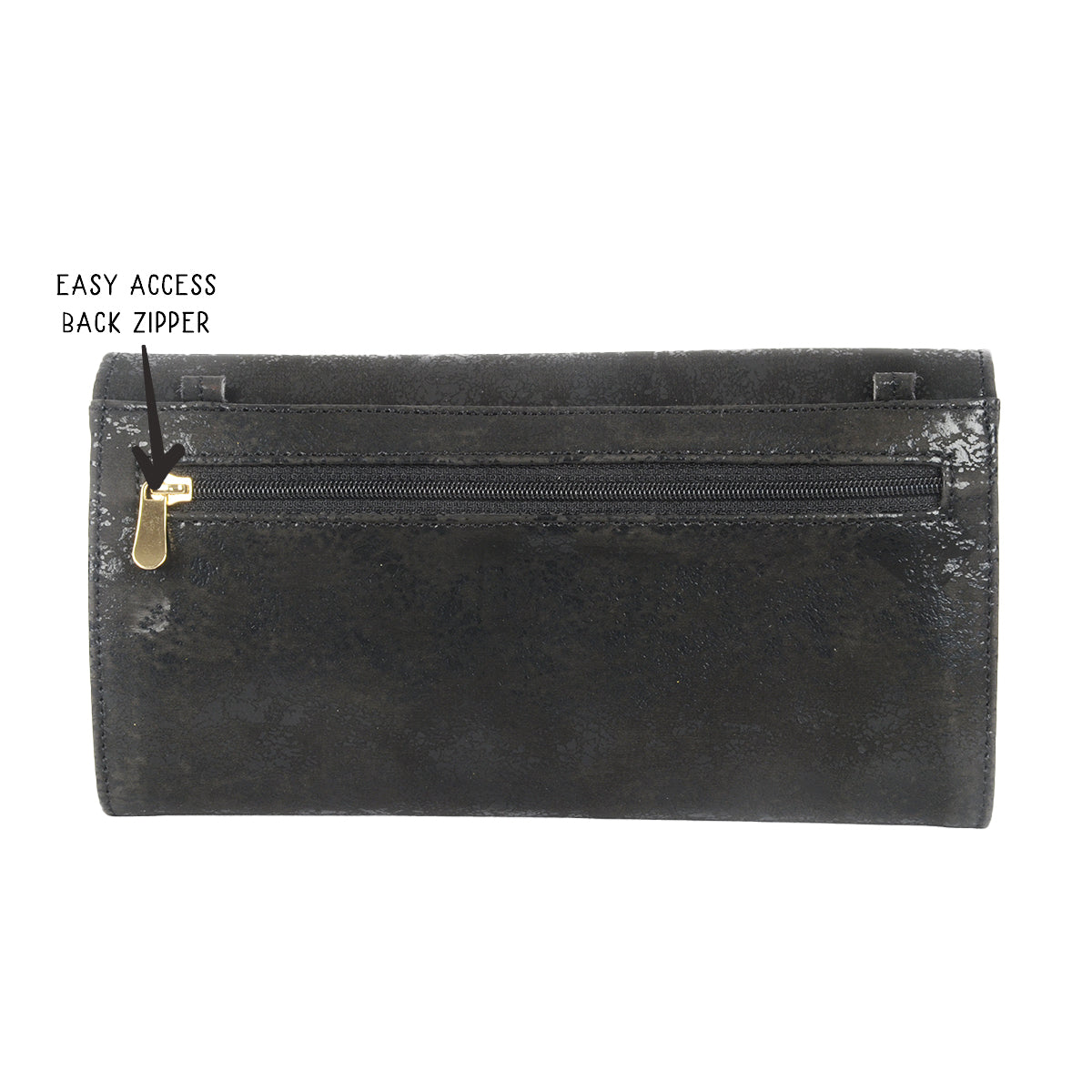Regina Black XL Harmonium wallet