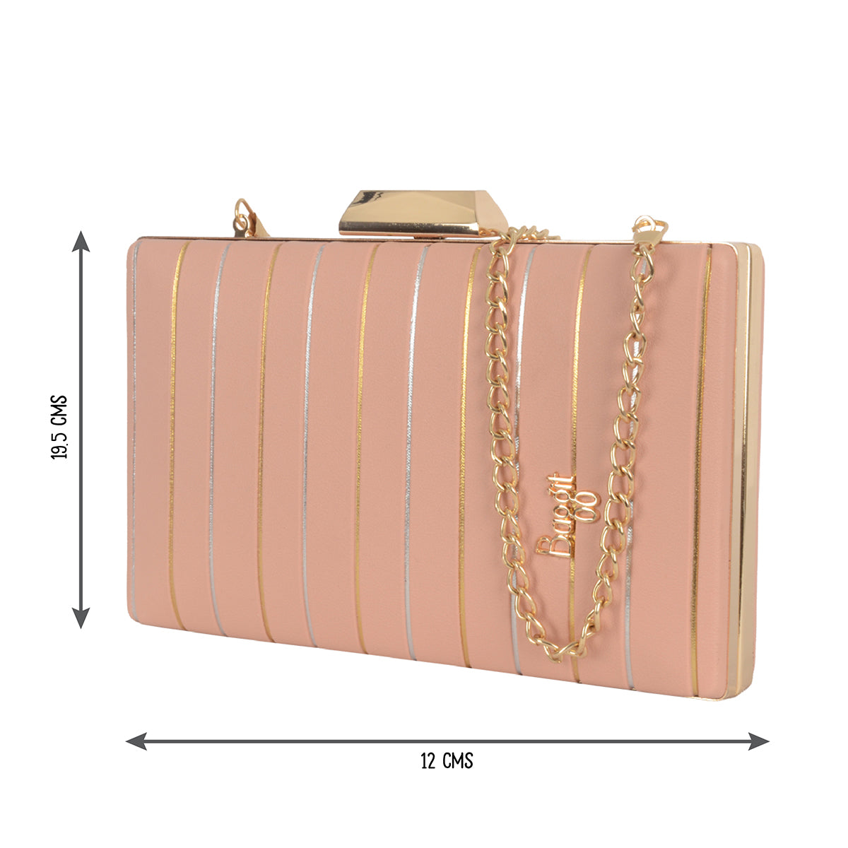 Brow Pink XXS Clutch Bags