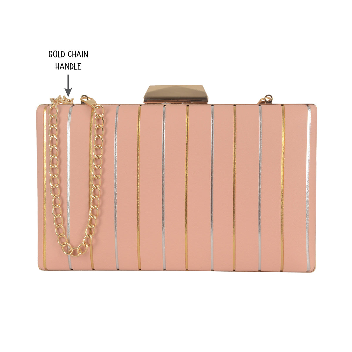 Brow Pink XXS Clutch Bags