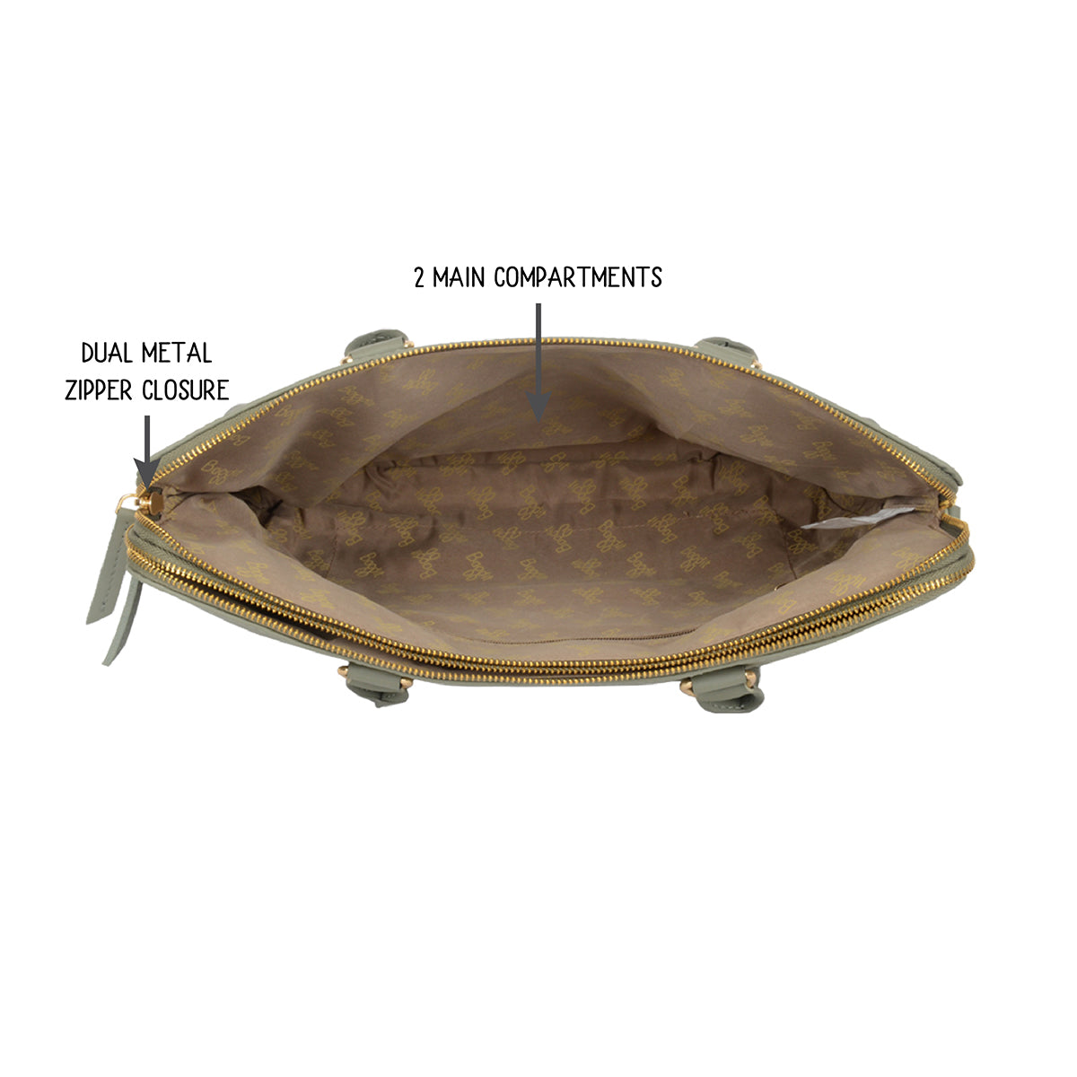 Forager Green Large Tote