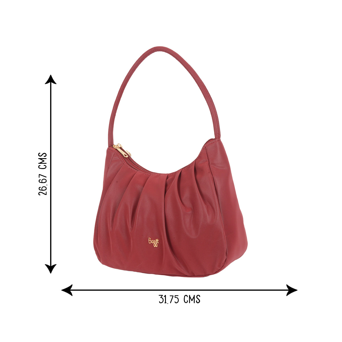River Red Medium Hobo Bags