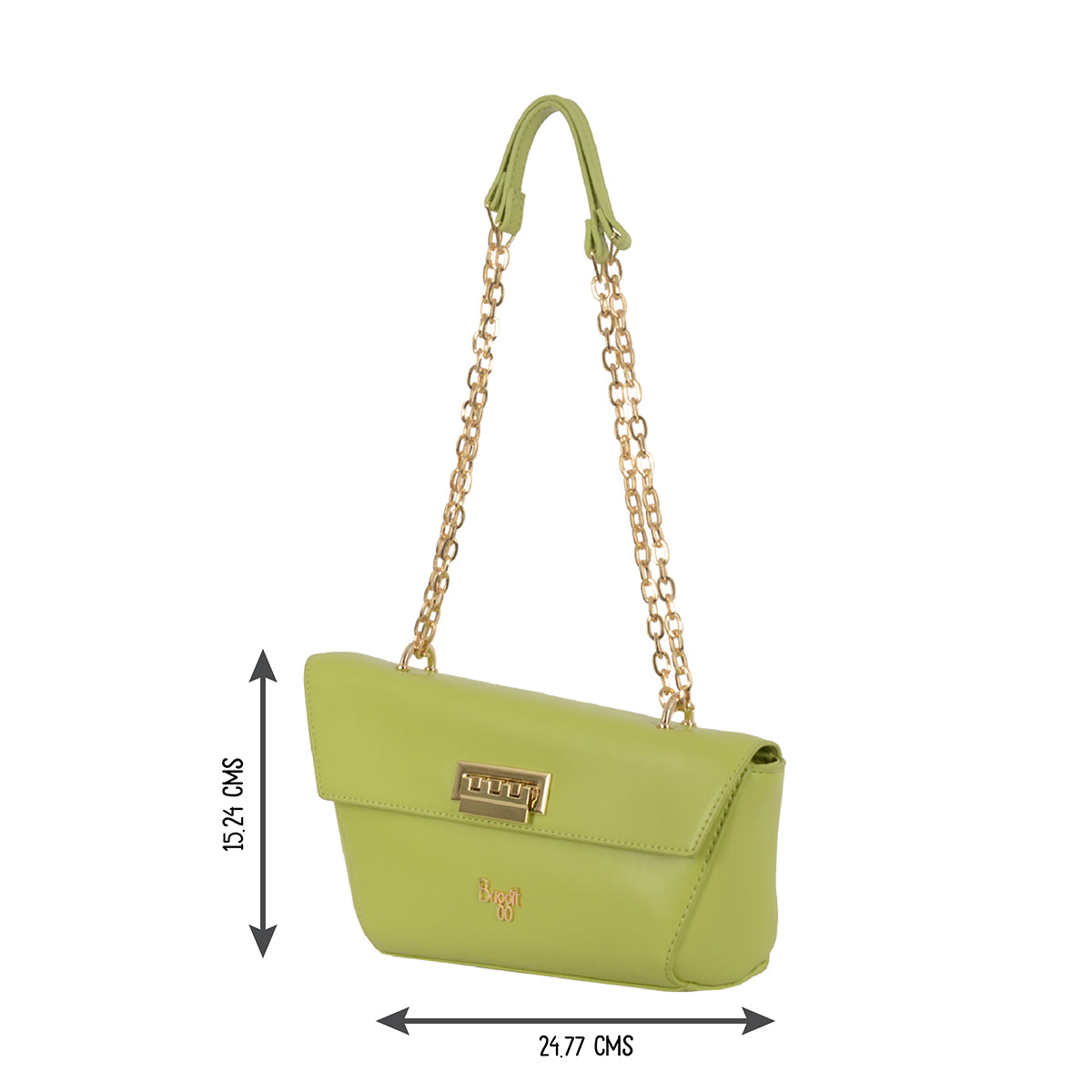 Sette Green Small Baguette Bags