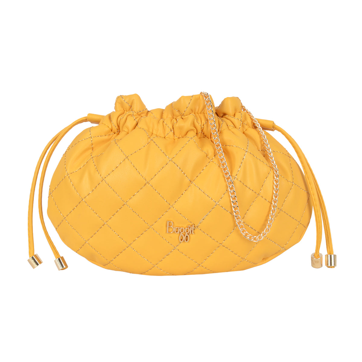 Teri Yellow XXS Drawstring Bags