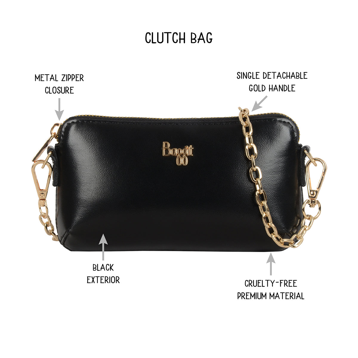 Toy Black XS Clutch Bags-1