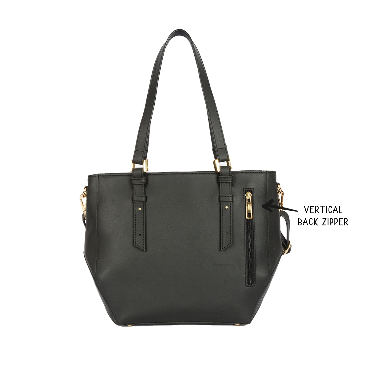 Arcade Black Medium Tote Bags